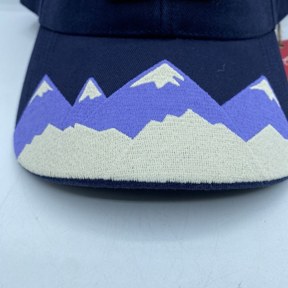 Free People FP Movement Apres Ski Hat OSFA Baseball Cap Navy GorpCore Boho NWT - Picture 2 of 9